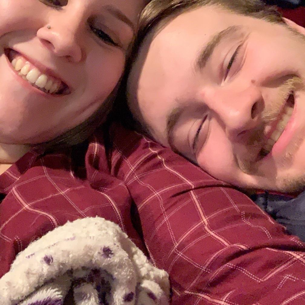 Alyssa’s 21st birthday (2020, spent at her parents). They chest bumped, Alyssa fell backwards and hit her head on a dining table giving herself a concussion.