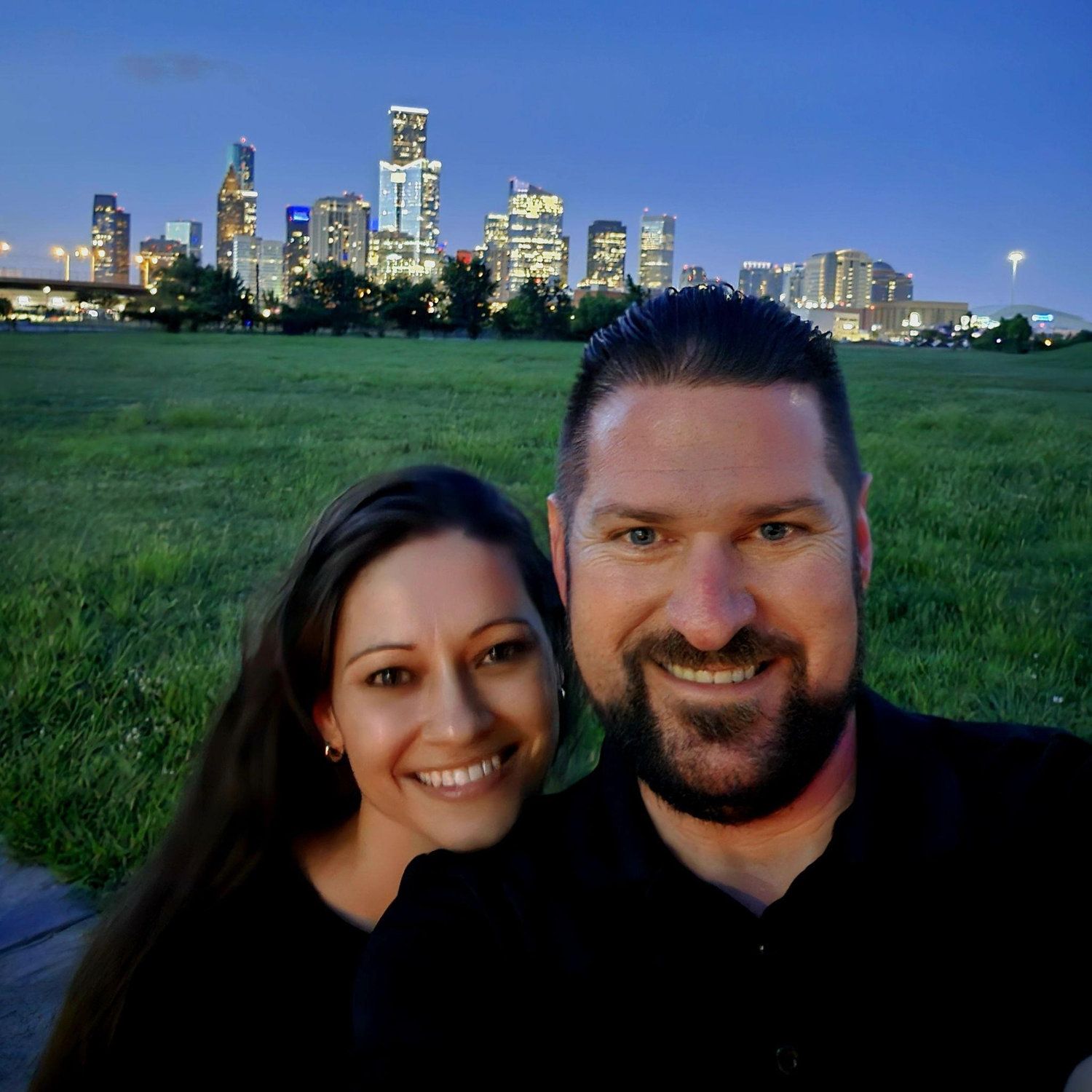 Comedy show and Houston Skyline - June 2025