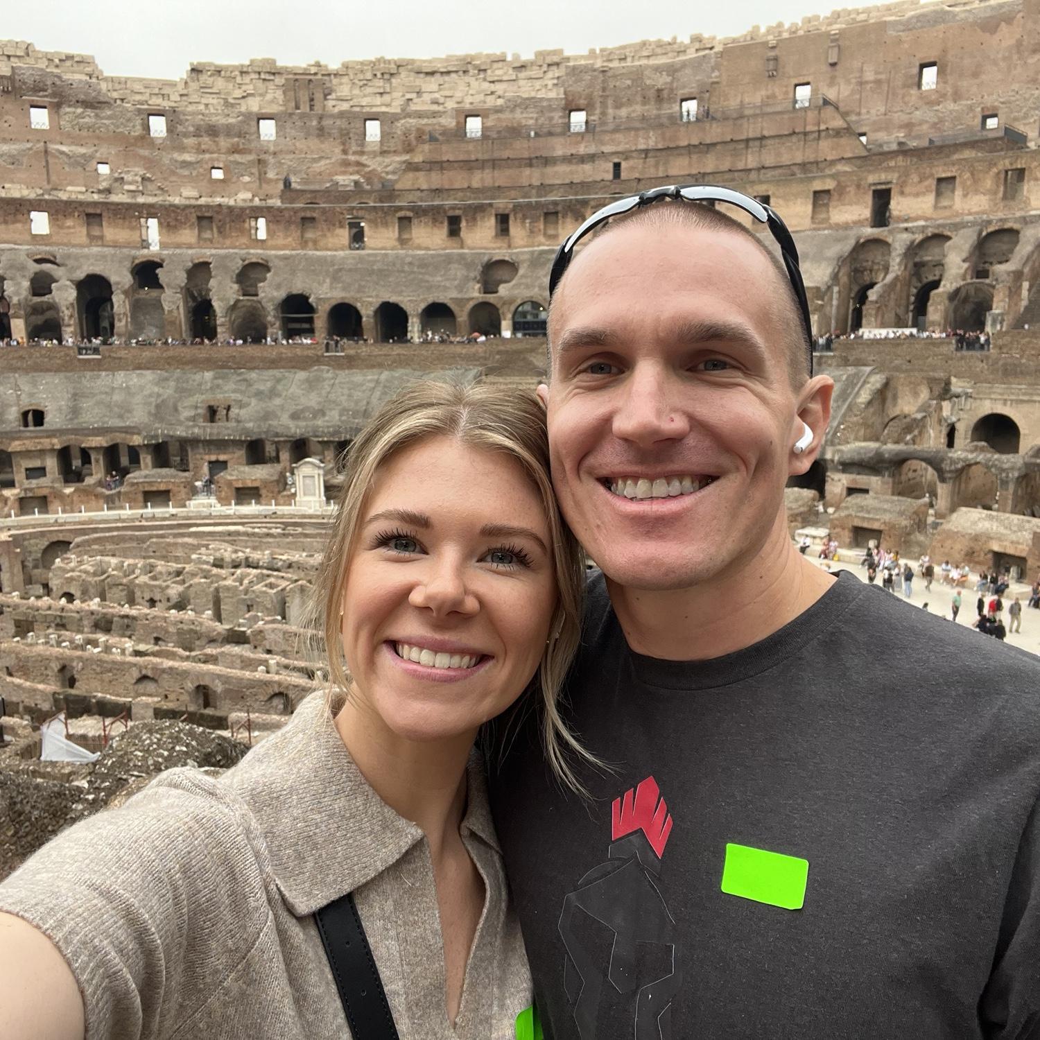 Colosseum in Rome, Italy!