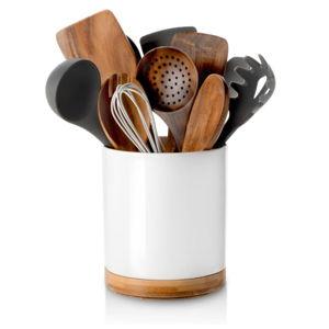 Rotating Utensil Holder, White