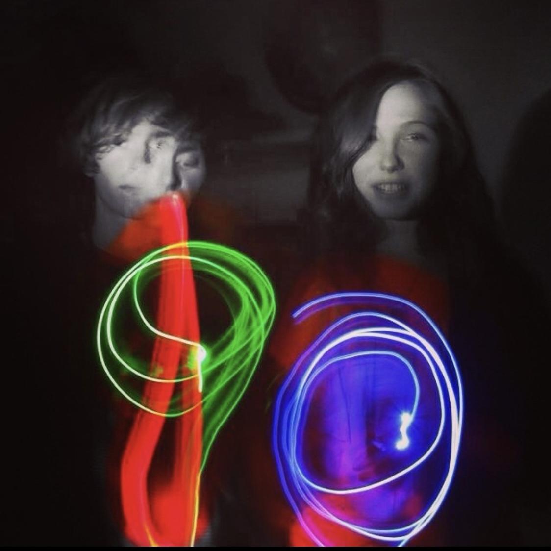 Our first photo together, December 2012