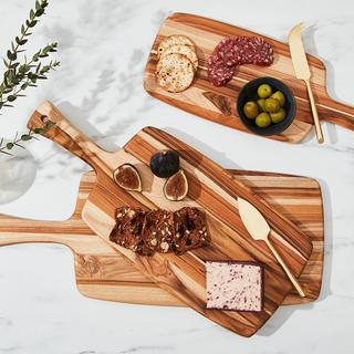 Teakwood 3-Piece Serving Board Set