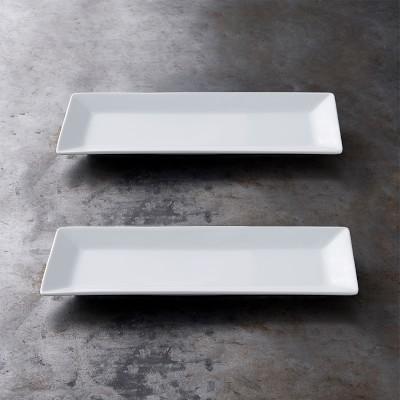 Open Kitchen Rectangular Platters - Medium, Set of 2