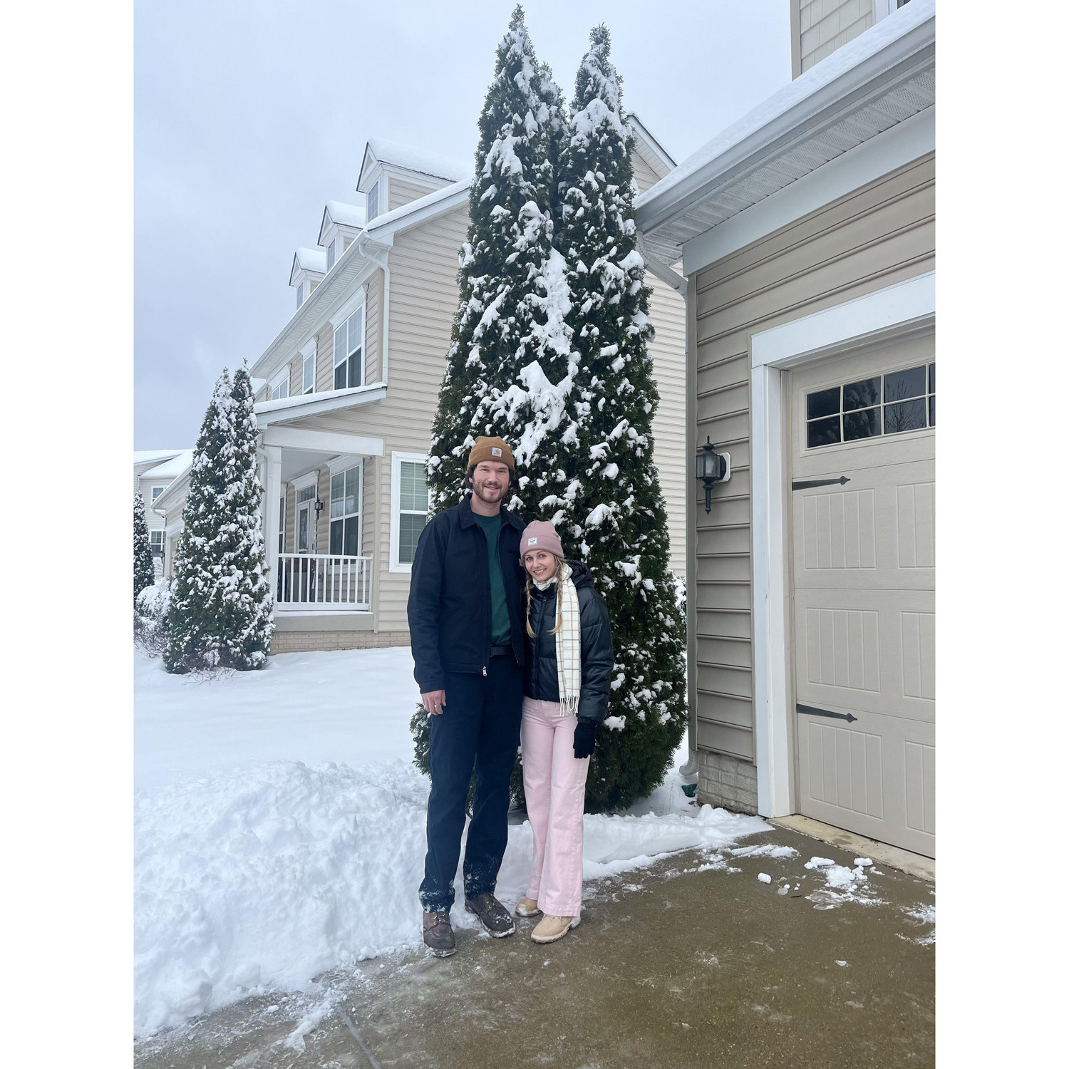 Fun in the snow in Maryland