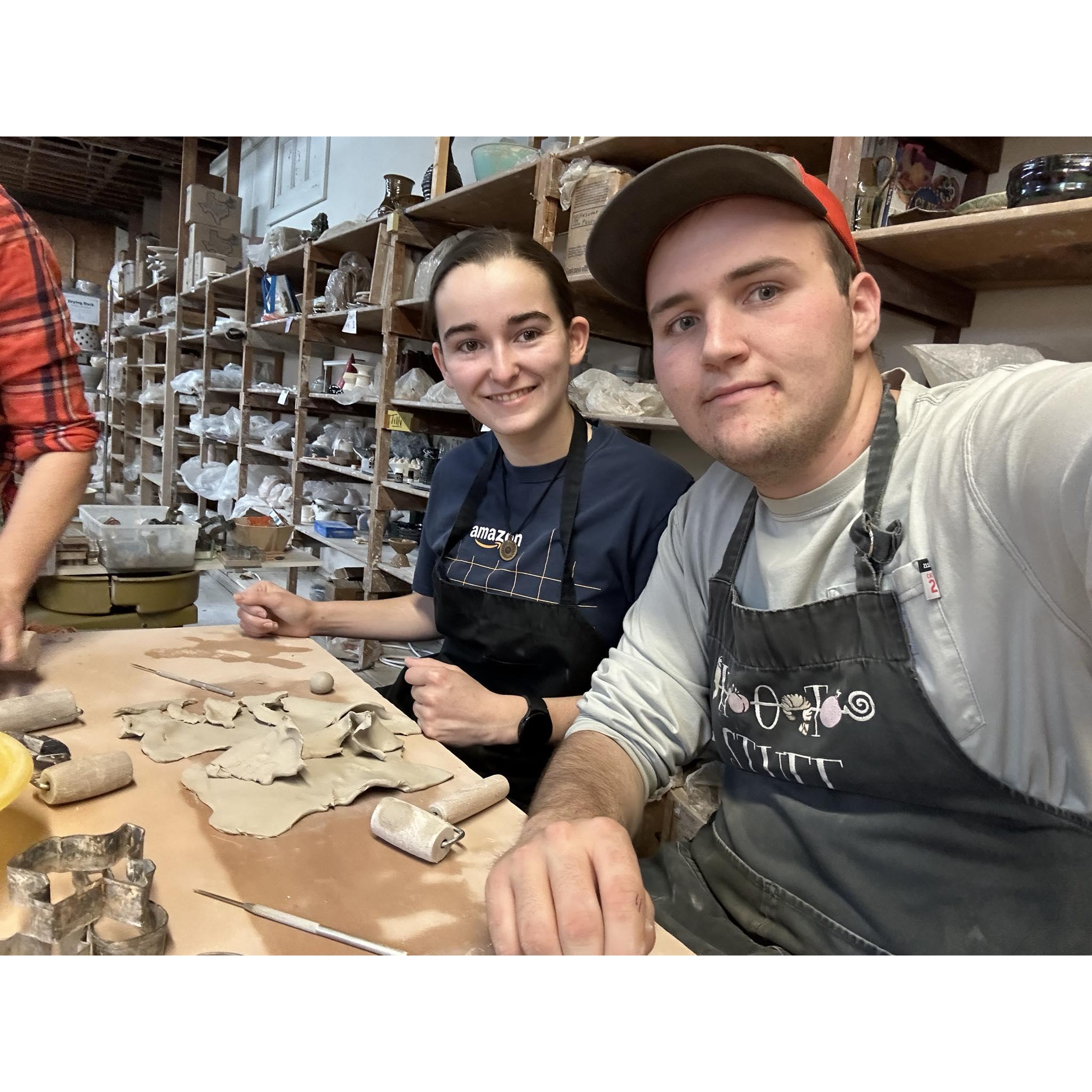 DIY Christmas Ornament date