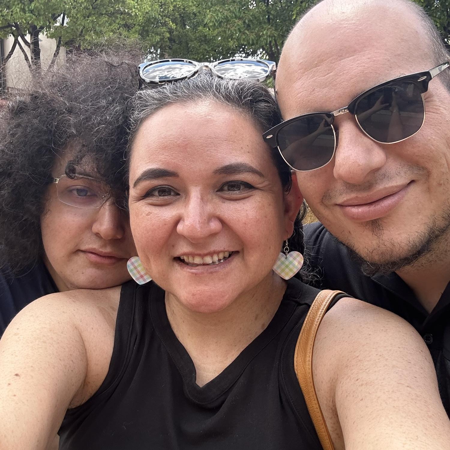 Nico, Kat, and Alan