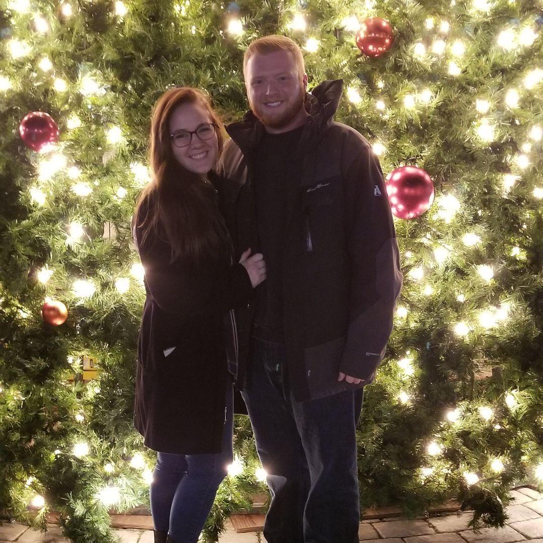 December 2019 - Our first picture together!