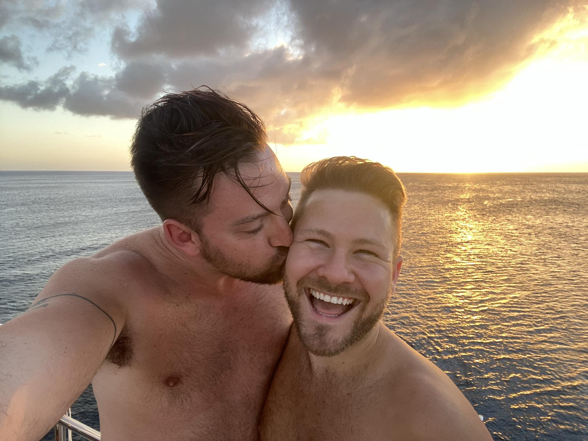 Sunset in the Caribbean...