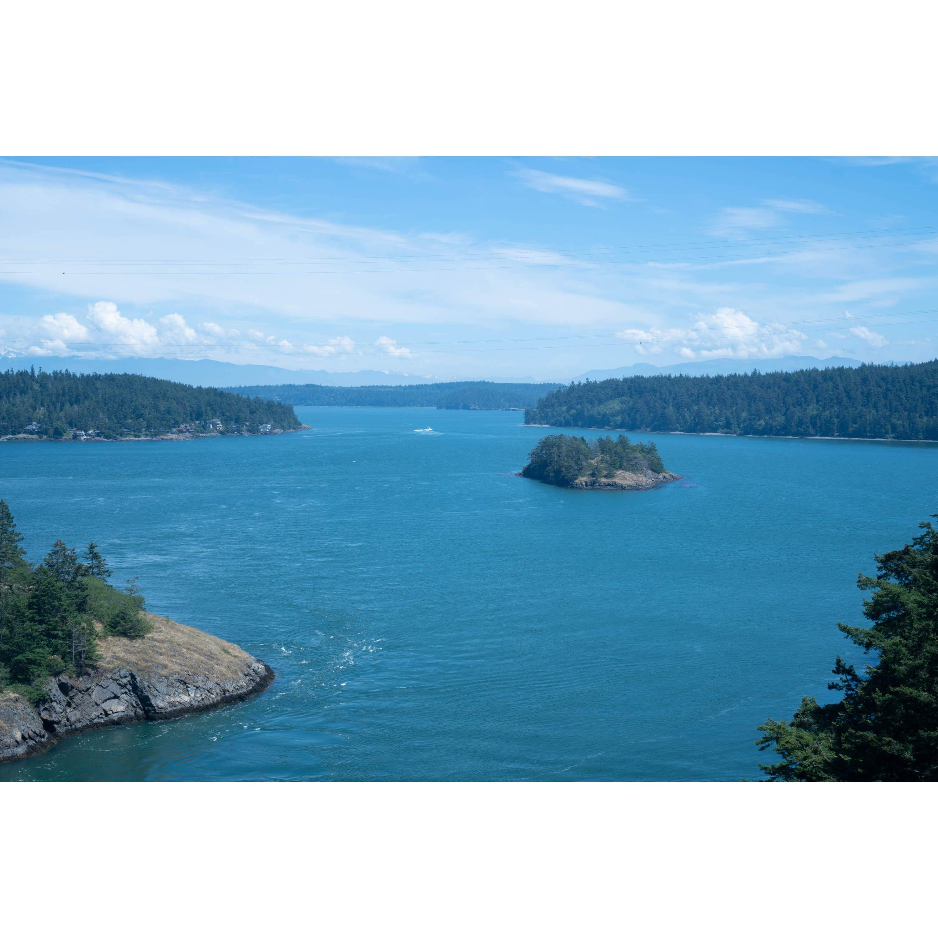 View from Deception Pass Bridge