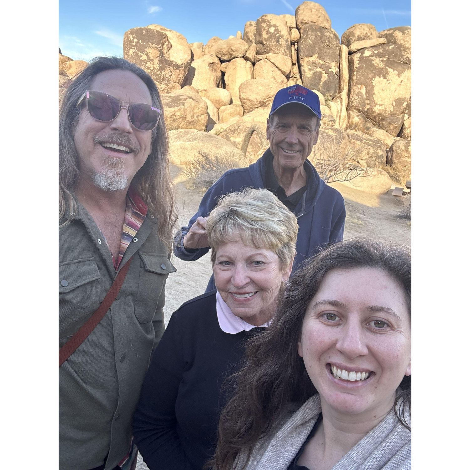 Jan and Jim visit us in Joshua Tree!