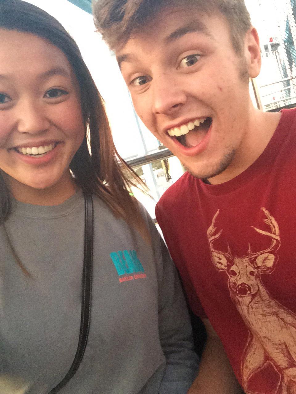 Our very first date at the Texas State Fair
