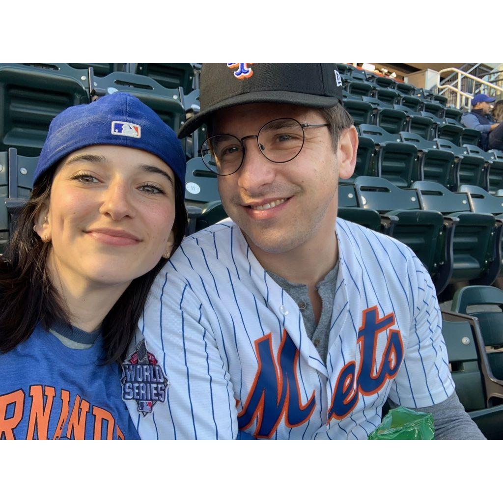 Our first Mets game together!