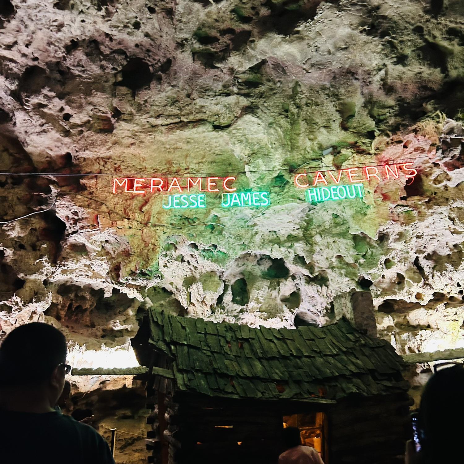 Exploring Meramec Caverns