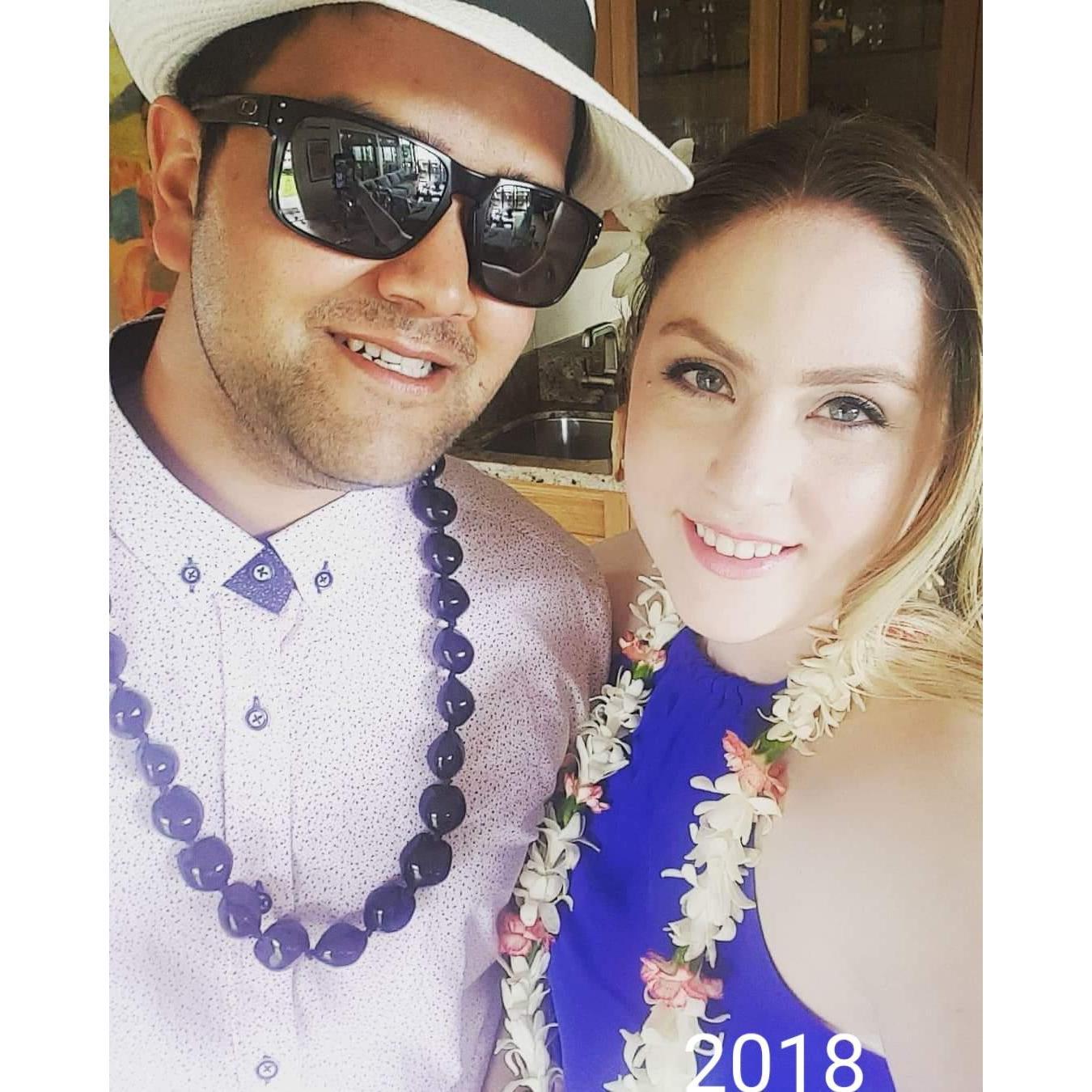 Ready for Jacqui and Alex's wedding in Maui!