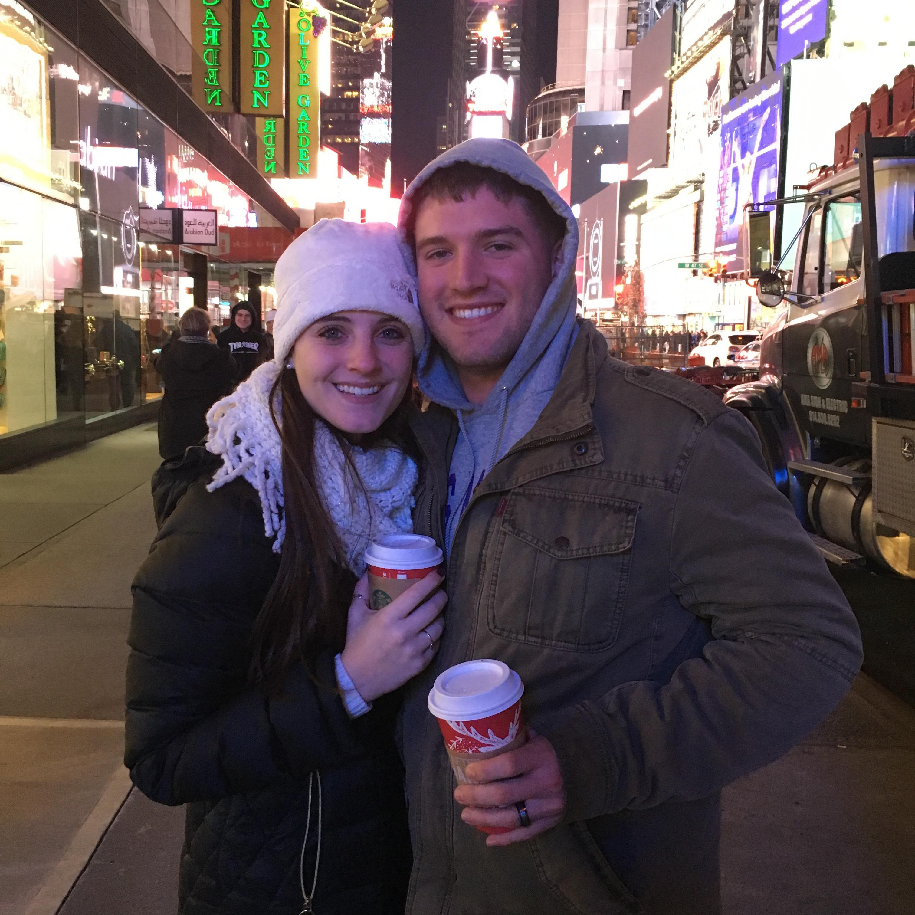 Jake's first time in NYC!