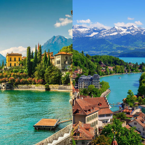 Our Italy / Switzerland honeymoon 🤍