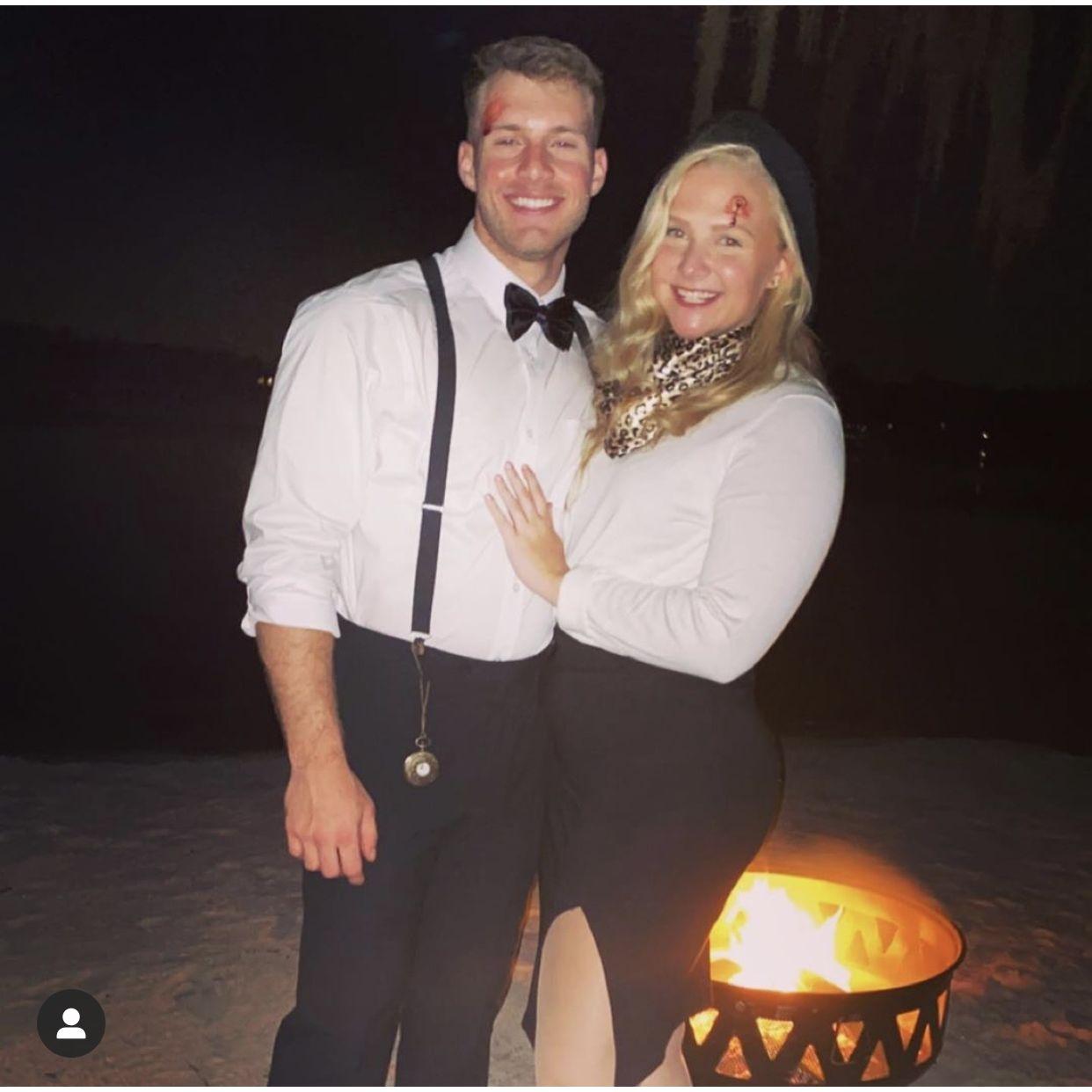 Our First Halloween together! Bonnie & Clyde October 2020