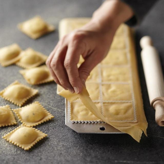 Ravioli Mold with Roller