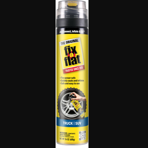 Fix-A-Flat S60369 Aerosol Emergency Flat Tire Repair and Inflator, for X-Large Tires, Eco-Friendly Formula, Universal Fit for all Cars, Trucks and SUVs, 24 oz. (Pack of 1)