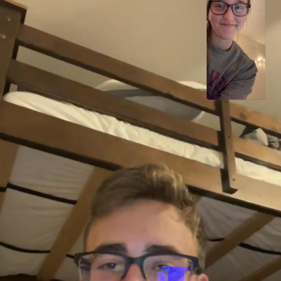 Thank God for FaceTime! We would not have made it through almost 3 years of long distance without it.