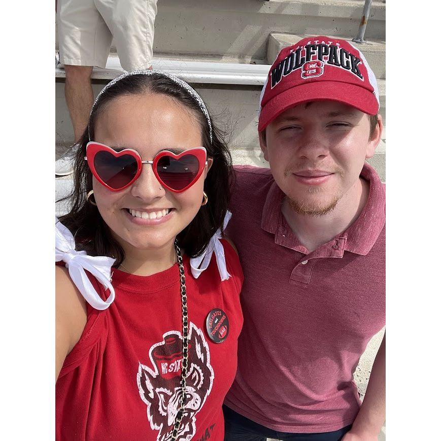NC State football game!