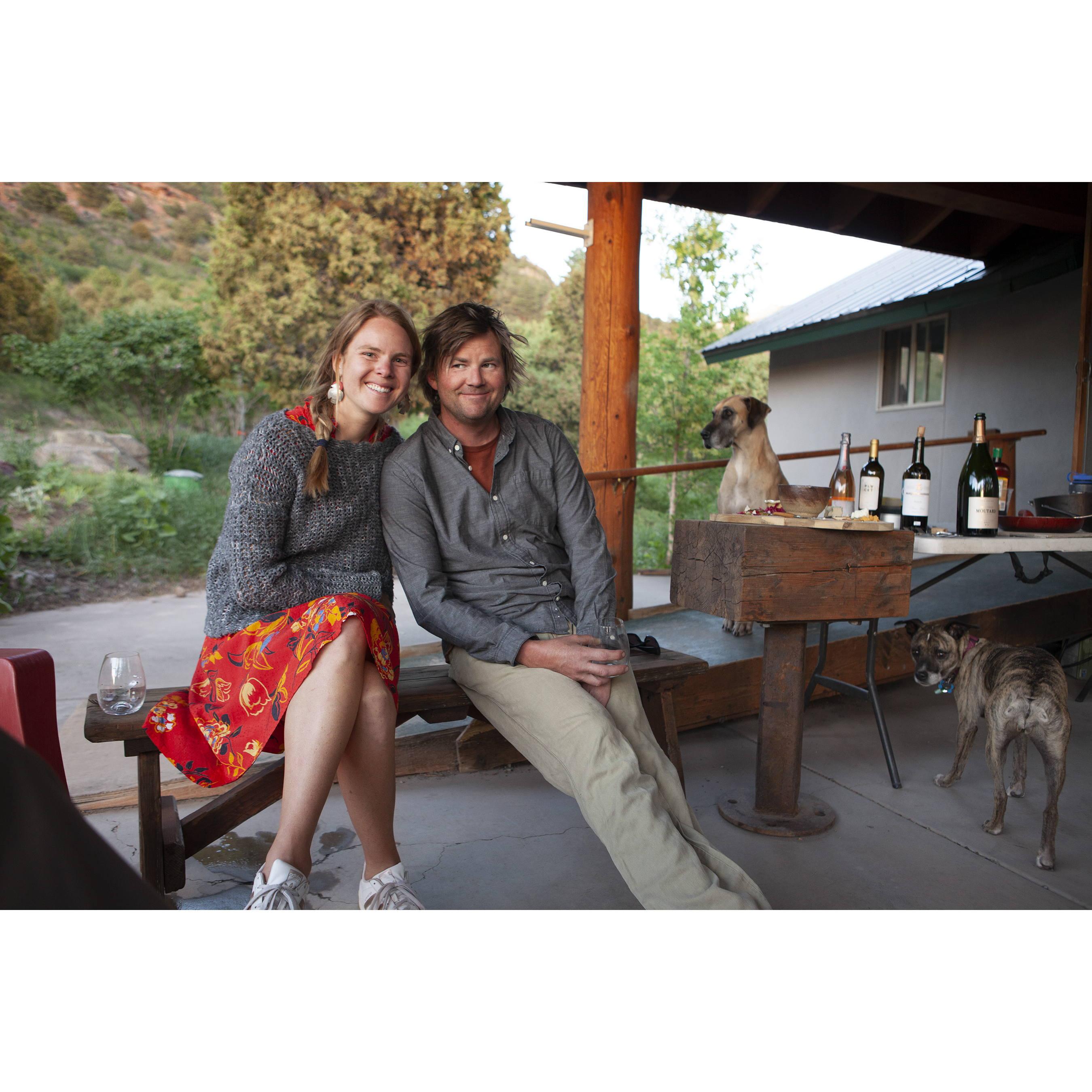 Porch hangs at our old place