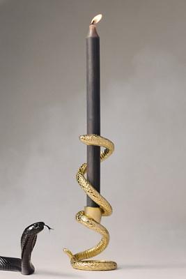 Adelle Snake Taper Candle Holder