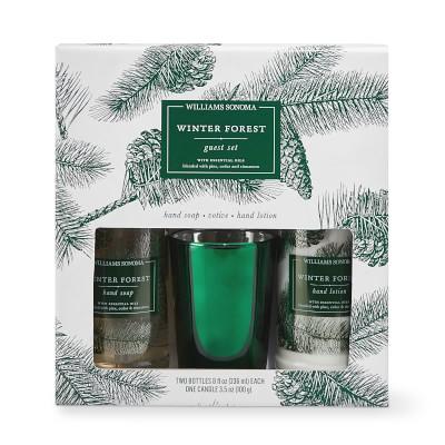 Williams Sonoma Winter Forest Guest Essentials Set