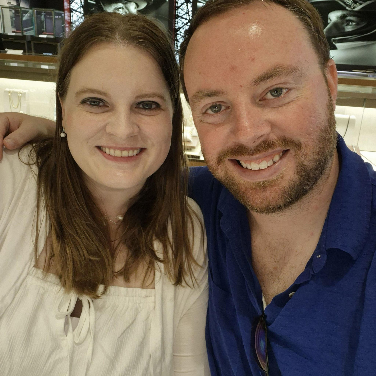 Going out to buy our Wedding Bands!