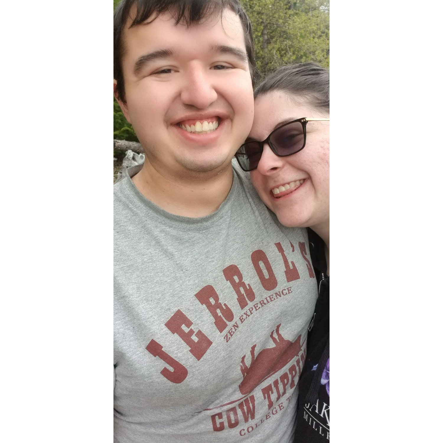 One of our first pictures together! May 2020