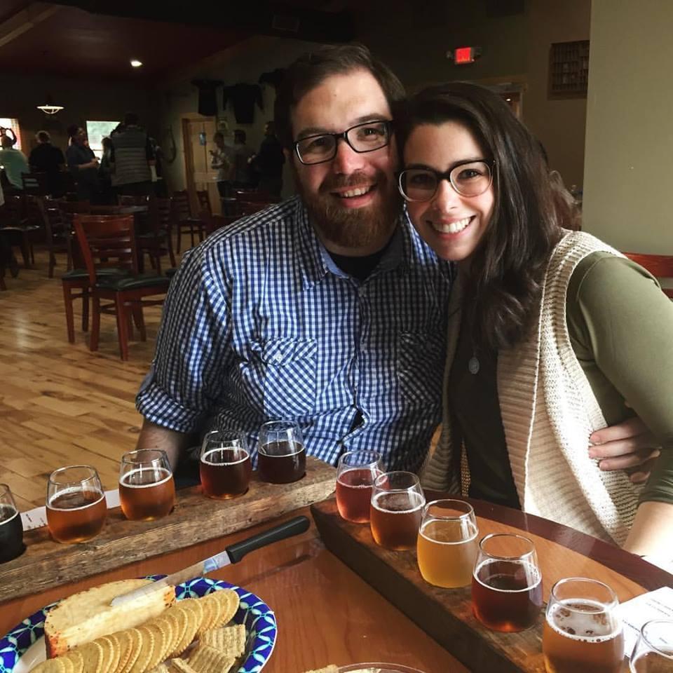 Enjoying some beer tasting in the Maryland suburbs.