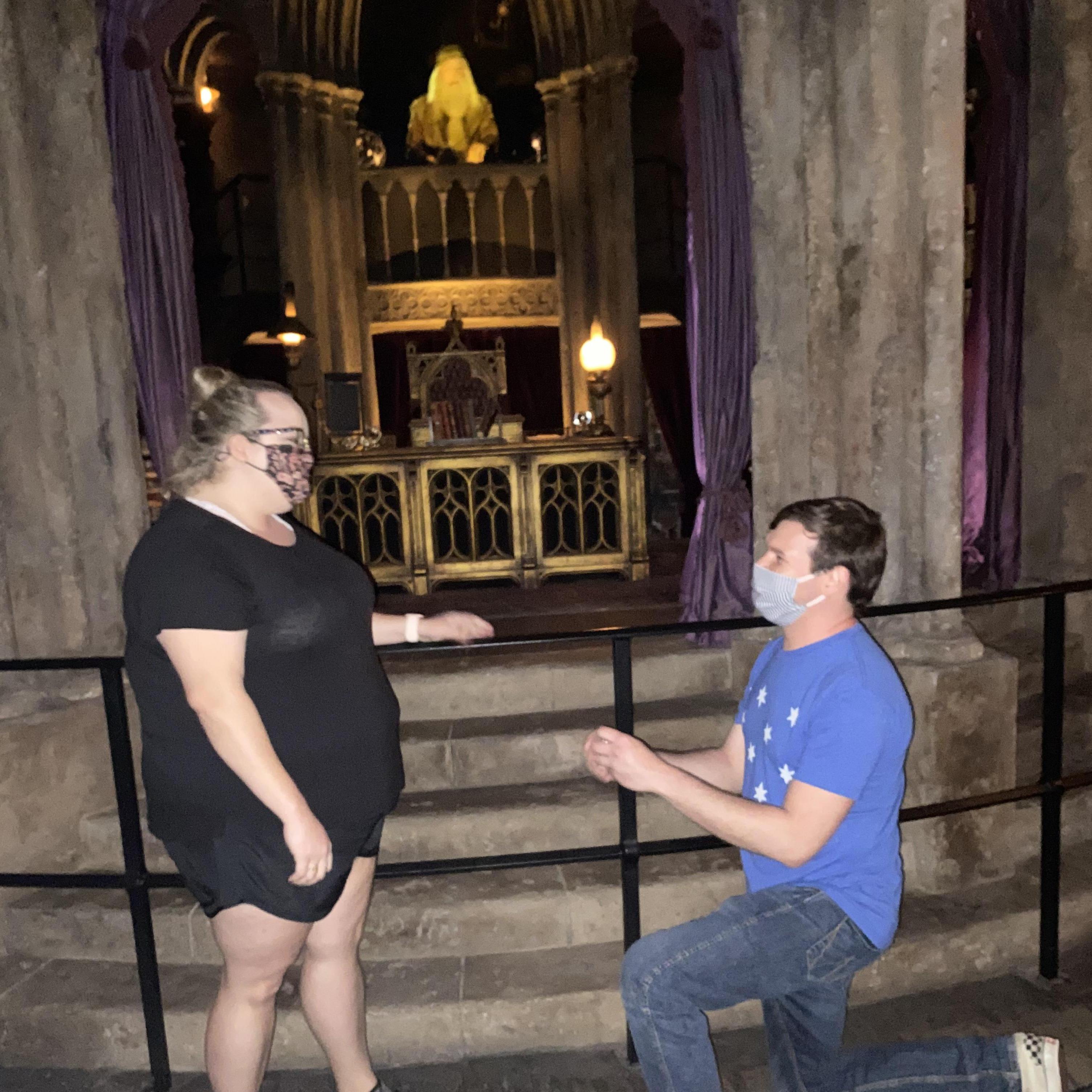 Our engagement at Universal Studios Florida!