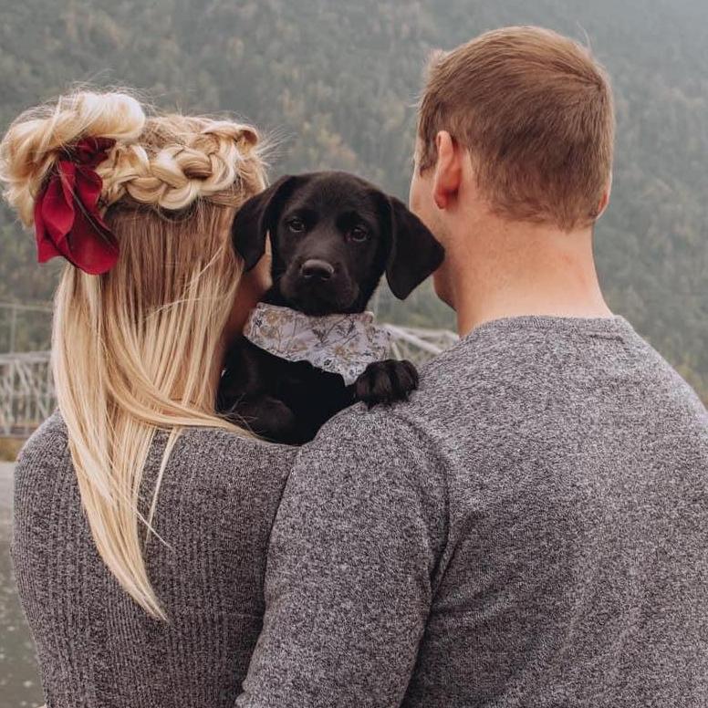 Growing our little family with our fur baby Cessna.