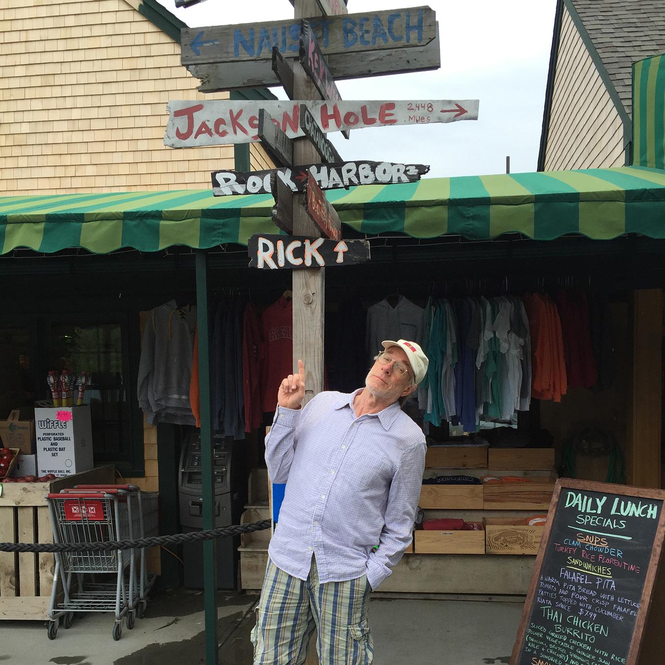 I'm movin' up! Orleans, Cape Cod, 2015