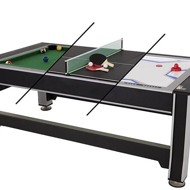 Triumph 3-in-1 Swivel Multigame Table