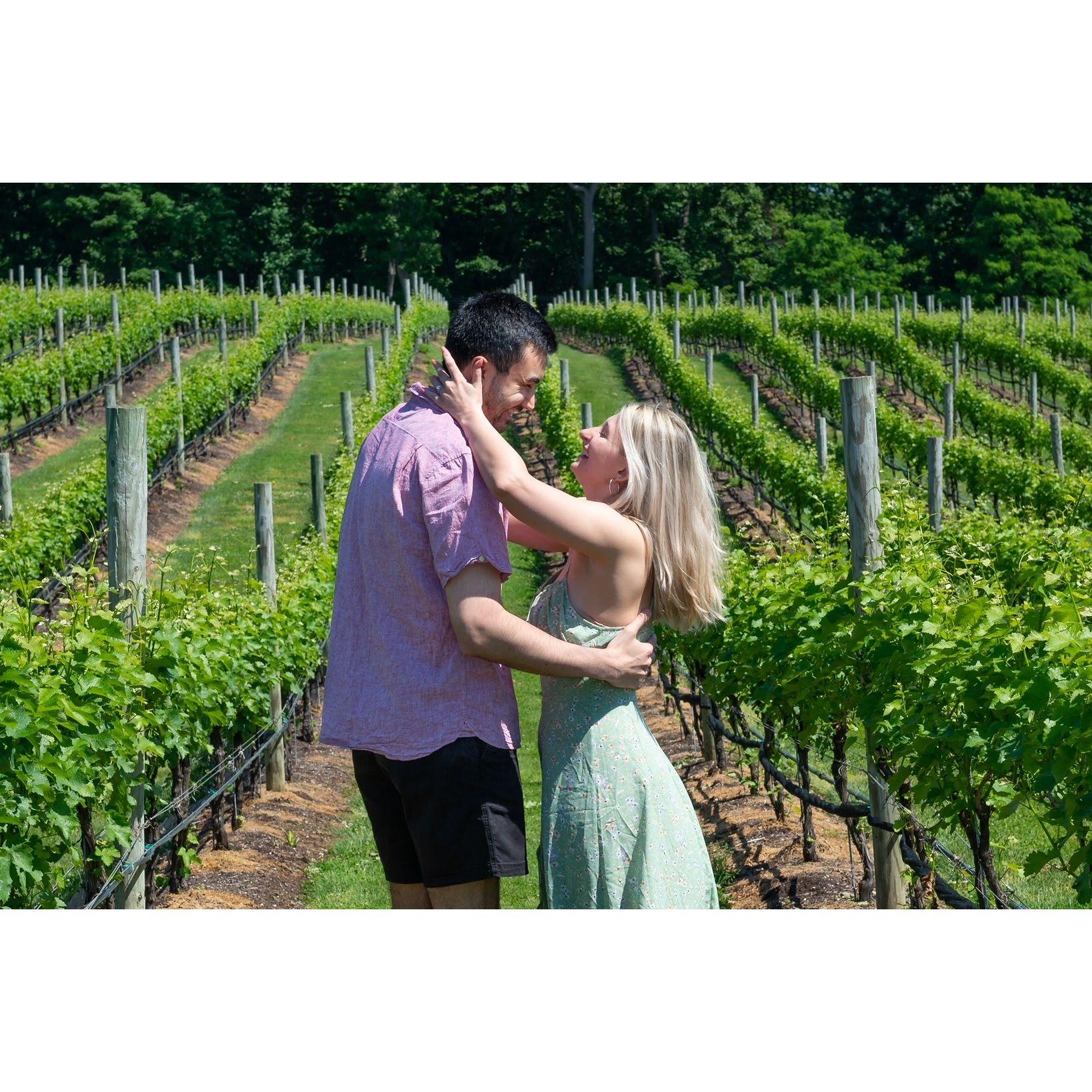 Proposal at Del Vino Vineyard (June 4 2022)
