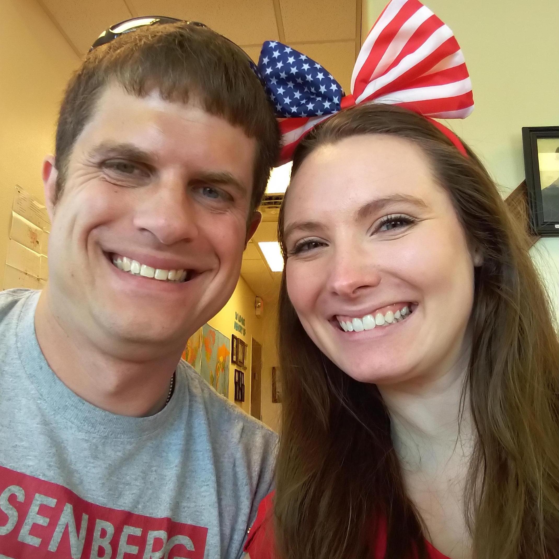 Matt works as a Mechanical Engineer for a small company in Waupun, WI designing scissor lifts. Katie works as a Director of Religious Education for two Catholic Churches in Eden and Campbellsport, WI.