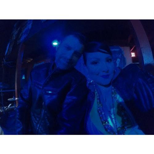 Dark Blue Selfies - The Shortlist at The Curtain Club Dallas.