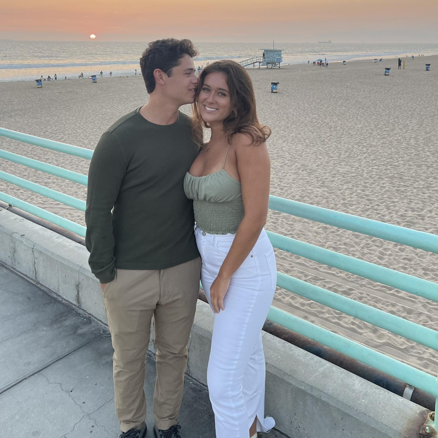 Maxs first time to Manhattan Beach