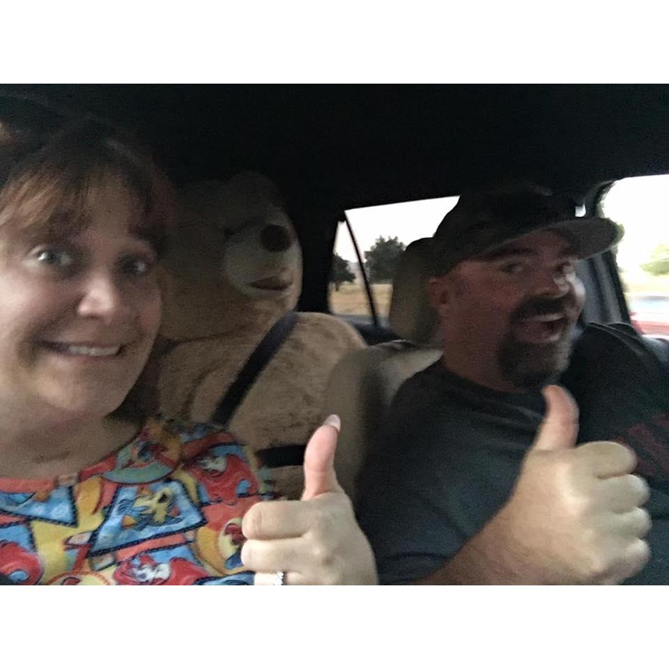 Surprise delivery to Ms. Sydney