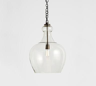 Flynn Oversized Recycled Glass Pendant