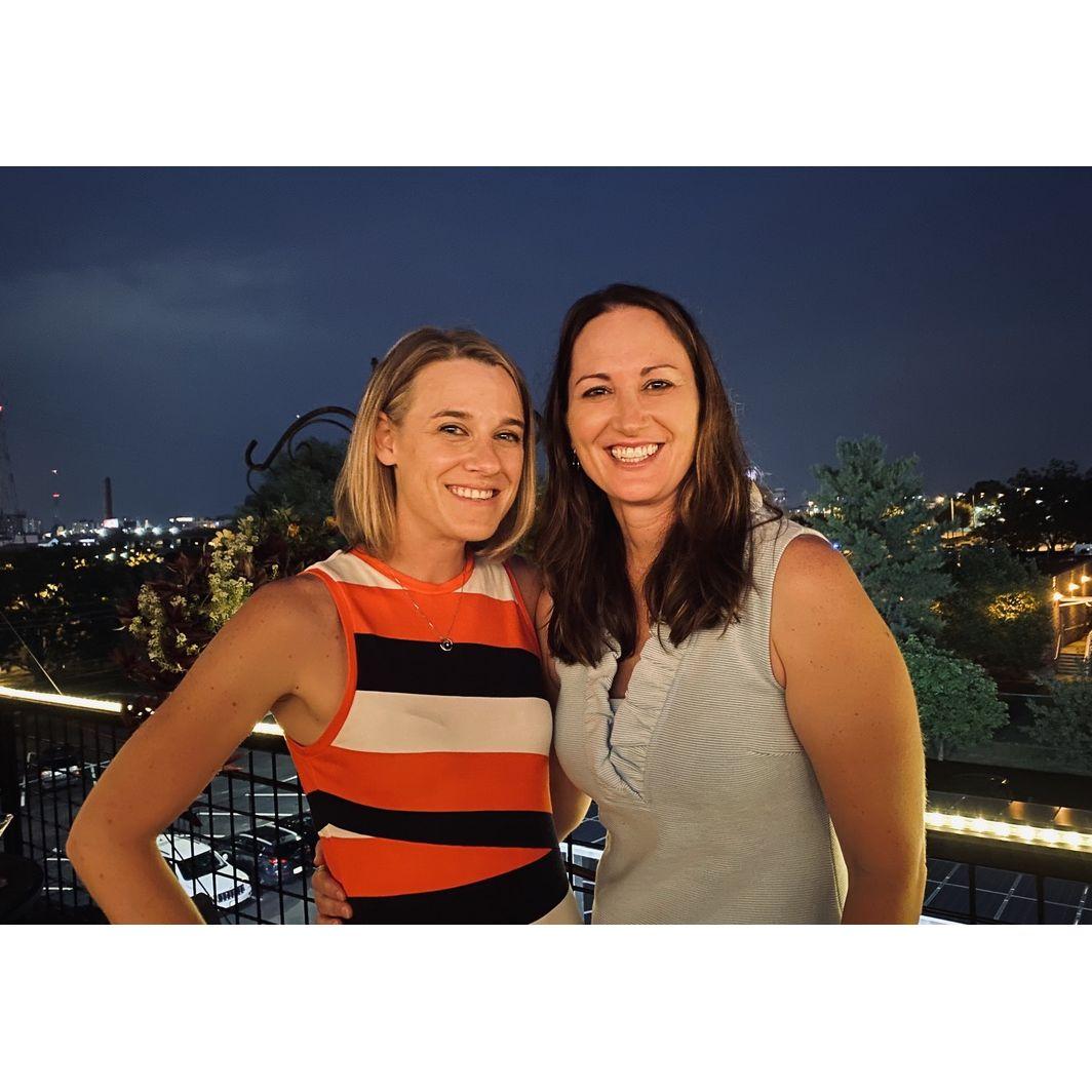 This was our third date. I impressed Chrissy by falling off a ledge while trying to take this picture. Luckily she thought it was cute.