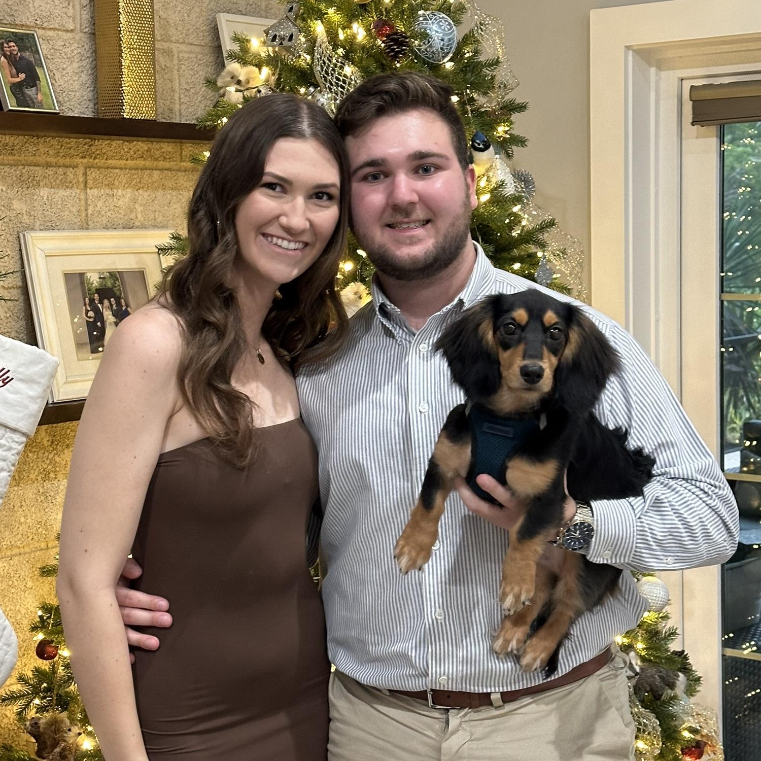 First Christmas with Bean