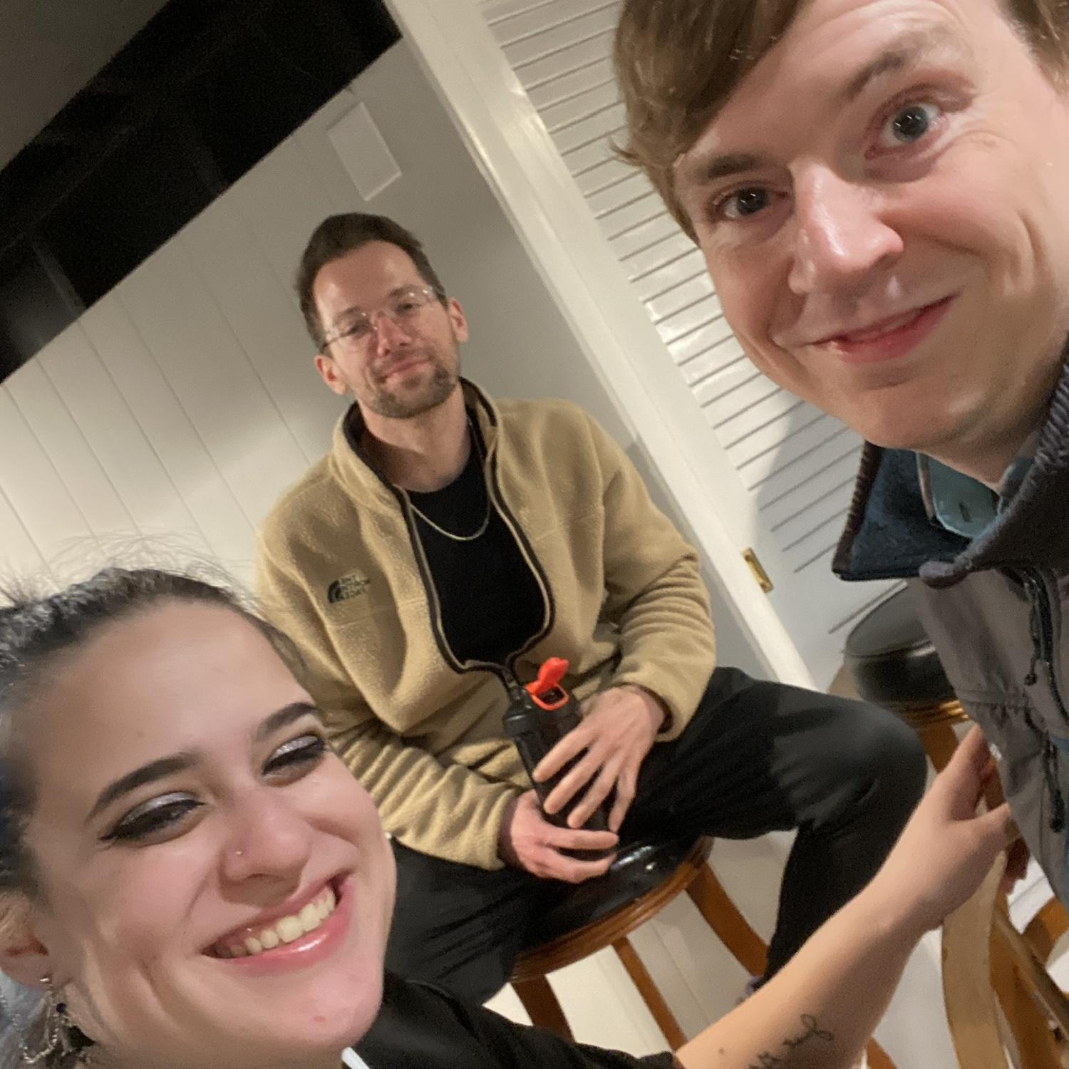 Sakura, Kevin, and Dilan at Grant and Haley’s New Year 2025!