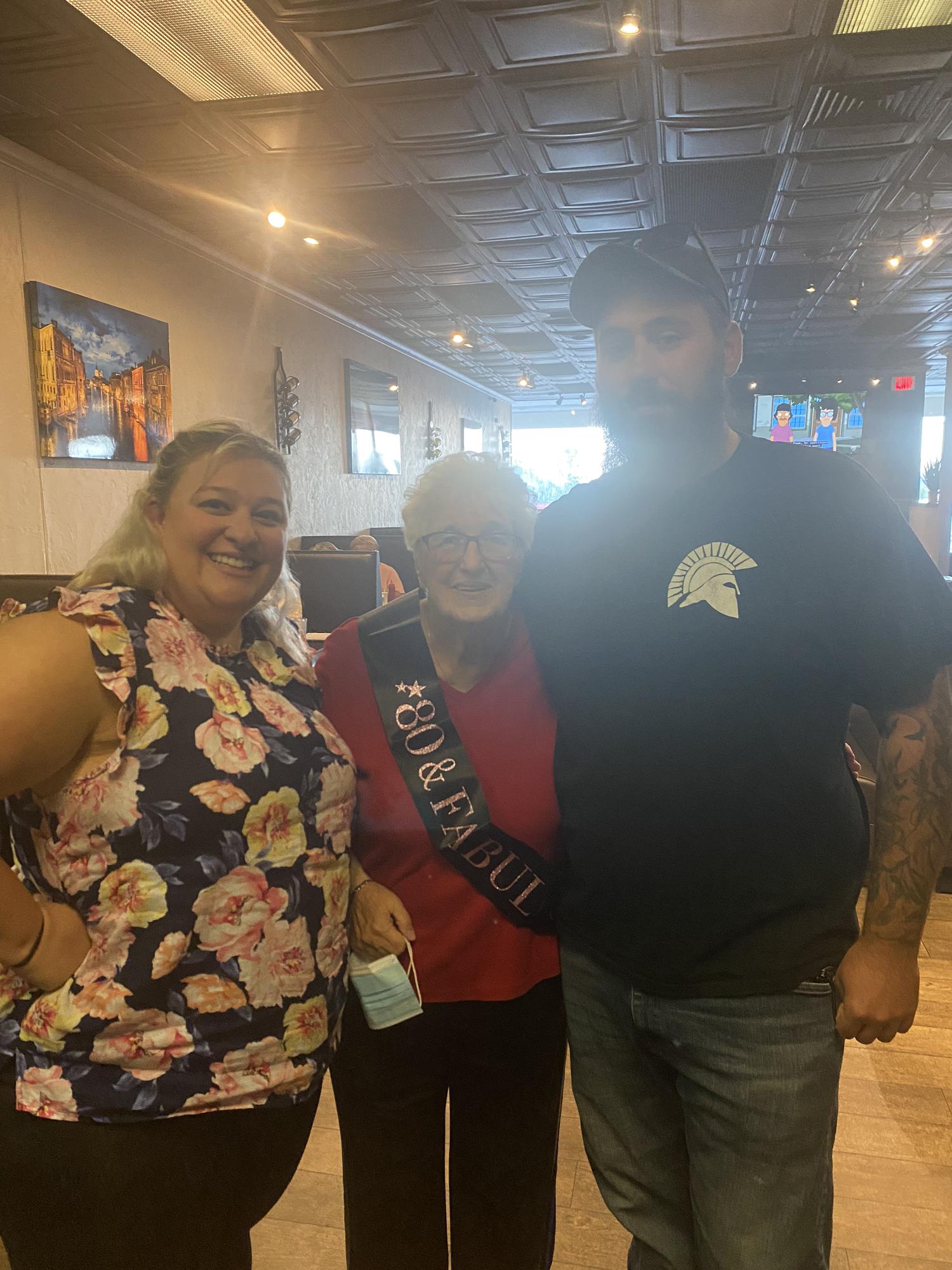 My nana’s 80th birthday party