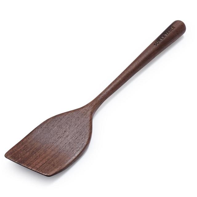 Sur La Table Walnut Angled Turner, 9.5"