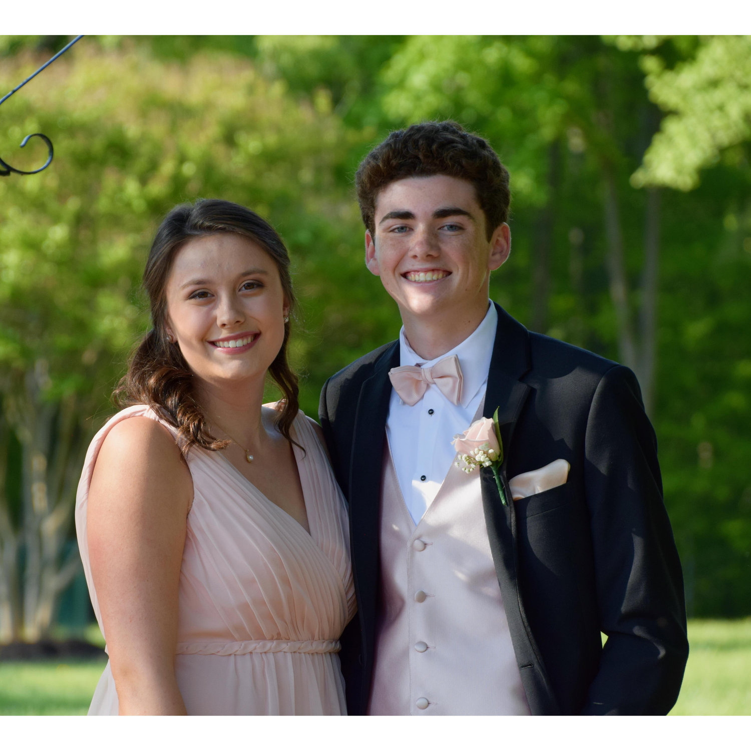 Junior year prom: Aidan asked Cassidy by dressing up as the Grinch (Cassidy's favorite movie at the time). See picture below