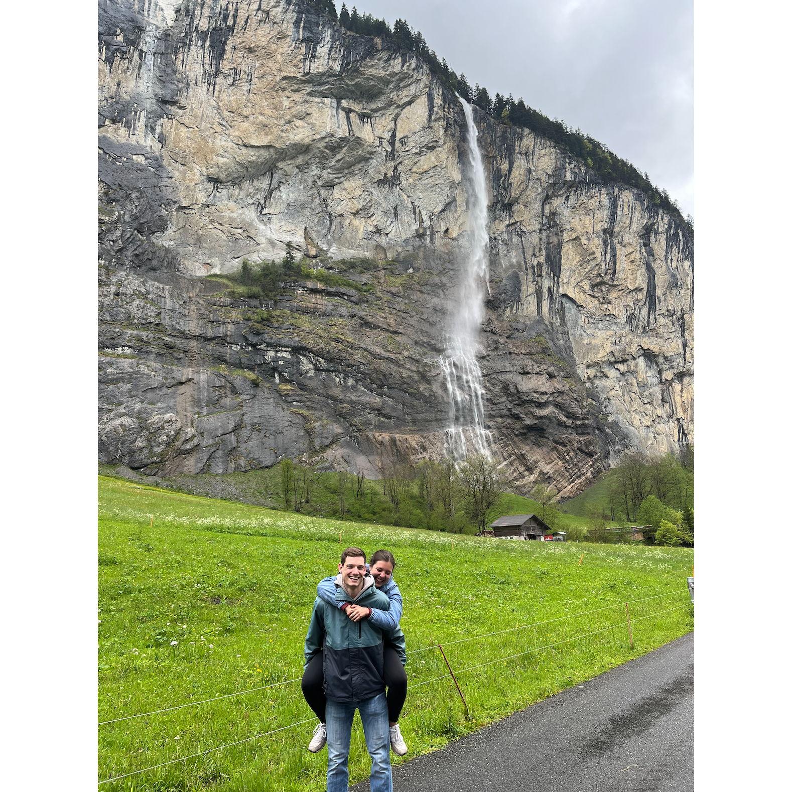 Lauterbrunnen, Switzerland - May 2023