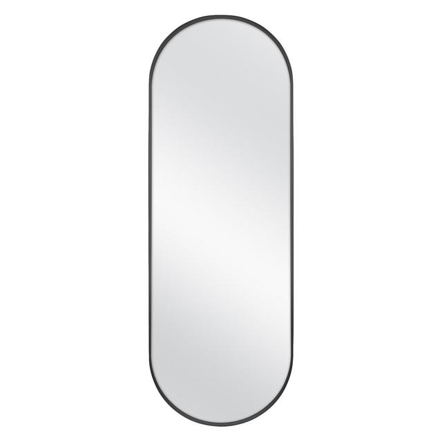 Studio 3B™ 56-Inch x 19-Inch Over-The-Door Mirror in Black