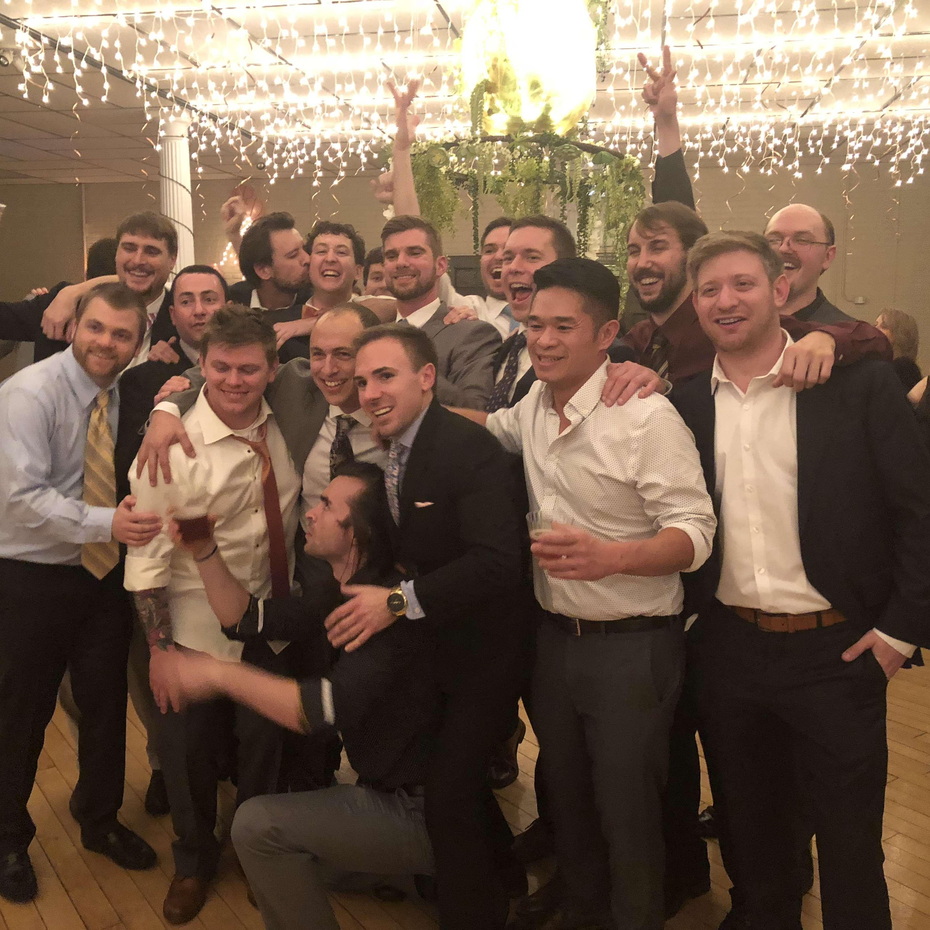 Tommy and Joce's Wedding January 2018-where we met!